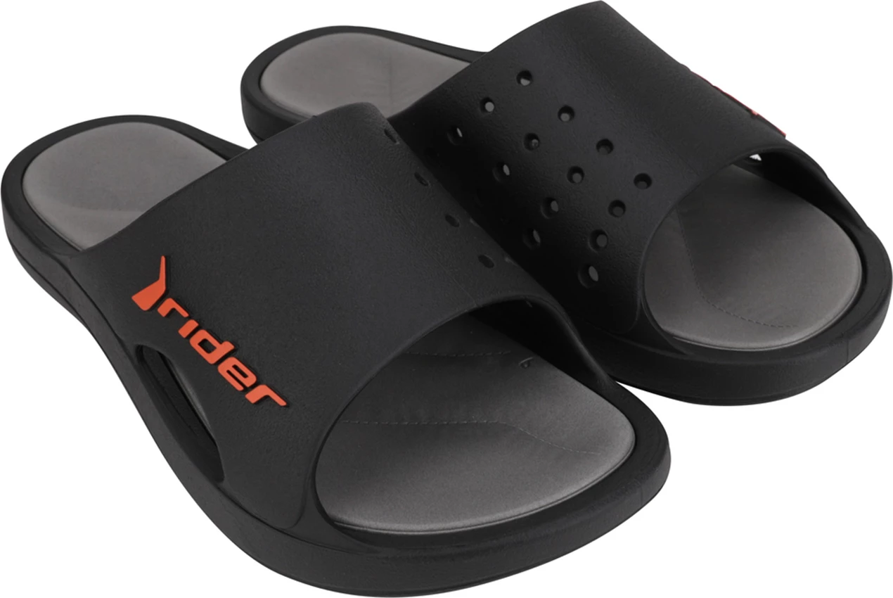 Copati za moške Rider, črno-sivi