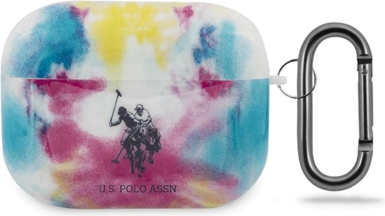 Ovitek za AirPods Pro, Tie & Dye, večbarven, U.S. Polo Assn. USACAPPCUSML