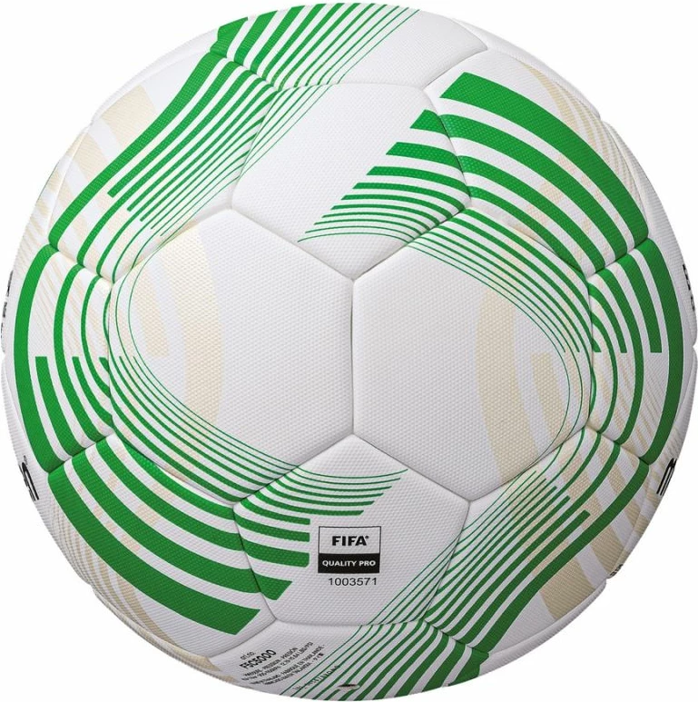 Fudbalska žoga UEFA Europa Conference League Molten, bela, zelena