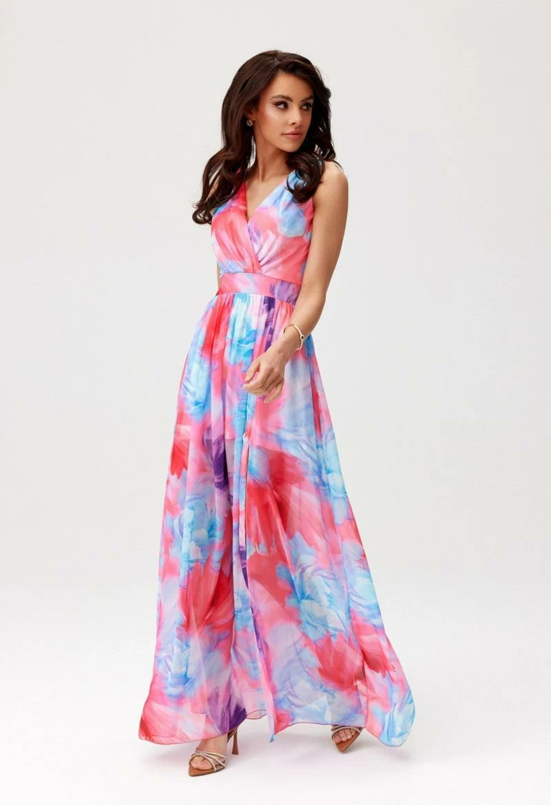 Maxi obleka Charlotte Roco Fashion 195907, večbarvna
