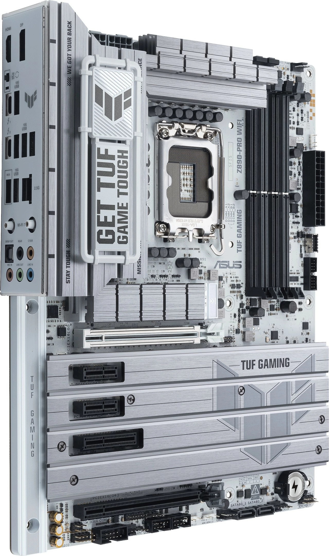 Matična plošča TUF GAMING Z890-PRO WIFI ASUS, Intel LGA 1851, DDR5, 192 GB
