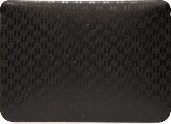 Ovitek za prenosnik Saffiano Monogram Choupette, Karl Lagerfeld, 16", črn