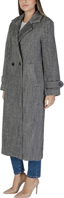 Plašč za ženske, črn, Vila Clothes