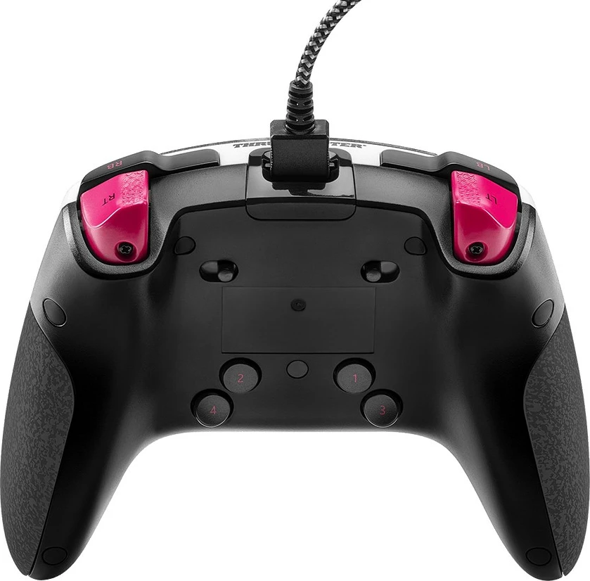 Gaming kontroler zamenljivi moduli Forza Horizon 5, Thrustmaster Eswap X PRO, s kablom, za PC/Xbox, črno/belo/rdečkasto (raspberry)