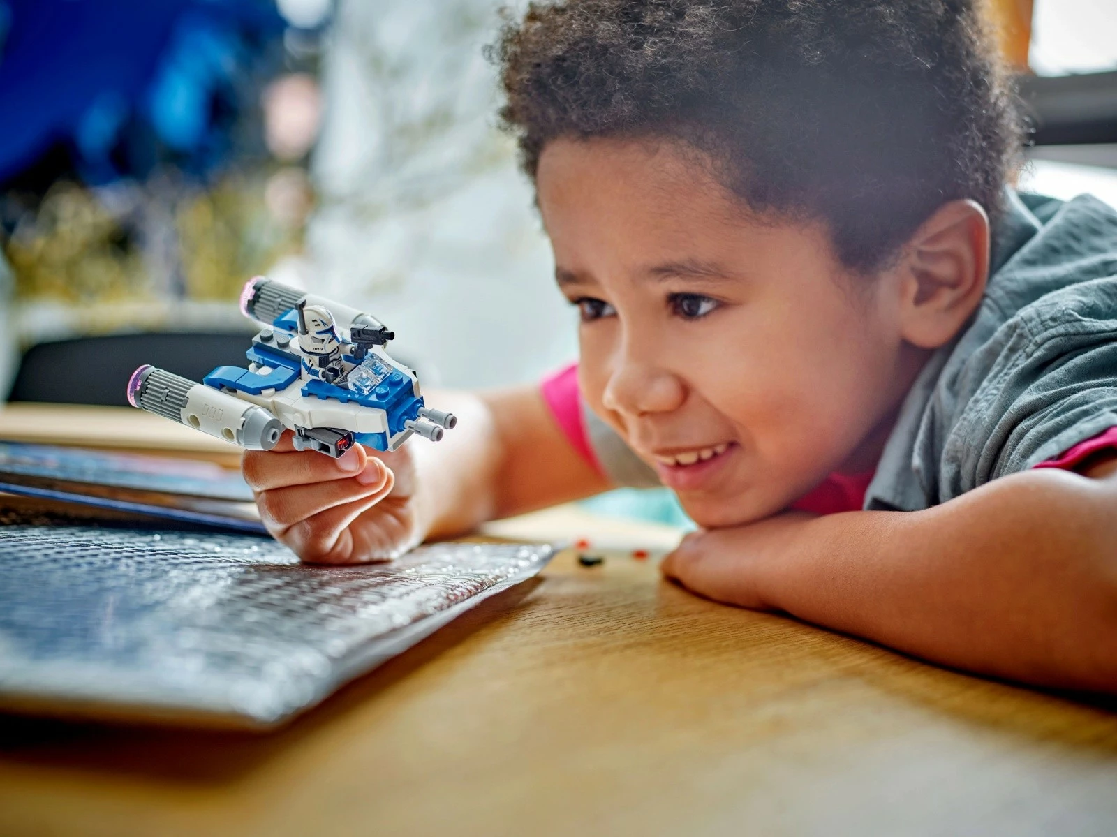 Mikrobojnik Y-Wing Captain Rex LEGO Star Wars 75391, 99 delov, plastika