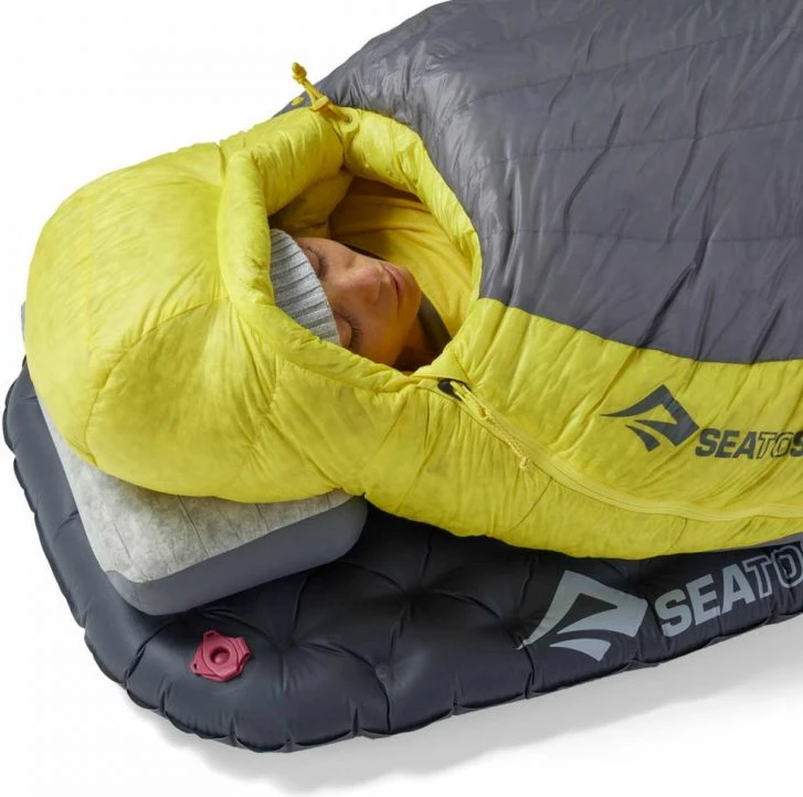 Spalna vreča Sea To Summit Spark za ženske, -1°C/30°F, rumena