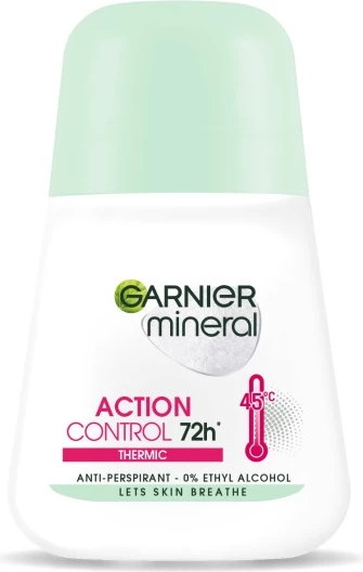Antiperspirant roll-on za ženske Garnier Mineral Action Control Thermic, 50 ml