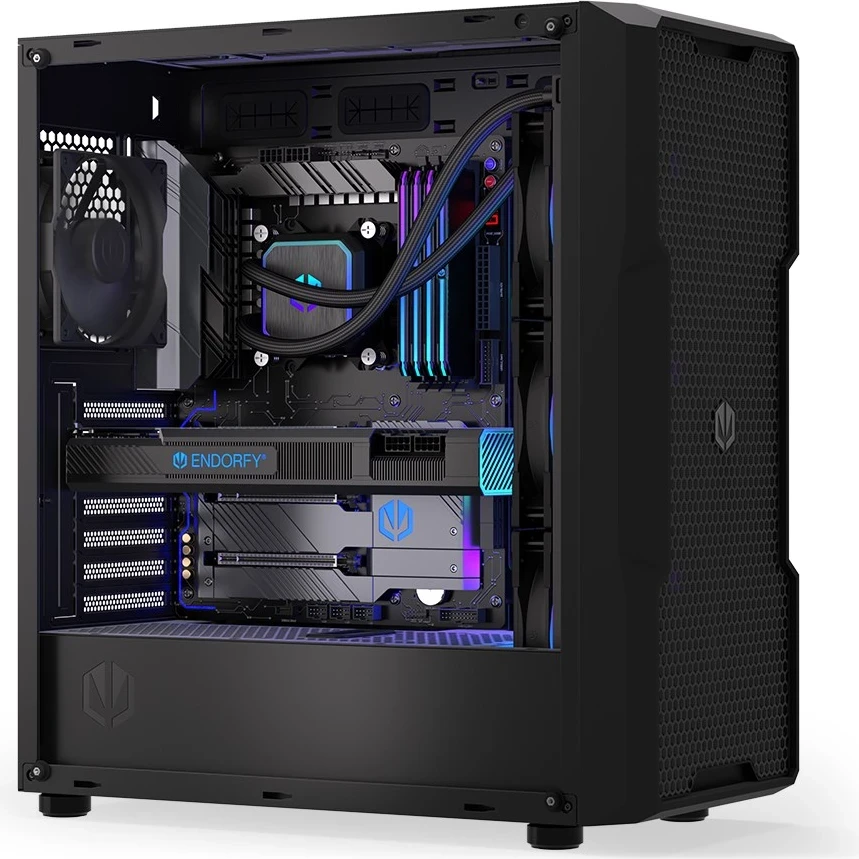 Fazno hlajenje procesorja ENDORFY Navis F360 ARGB, črno