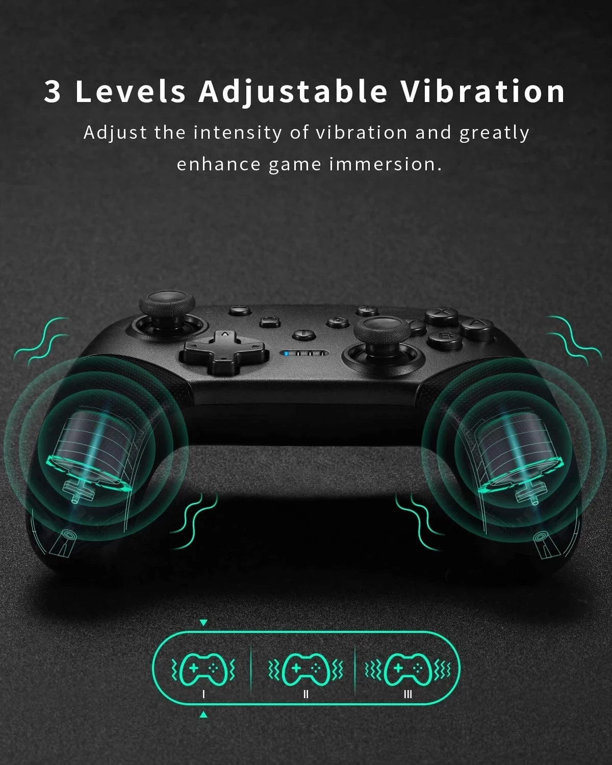 Brezžični kontroler Fenner Tech Pro (PC in Android) modro/rdeč