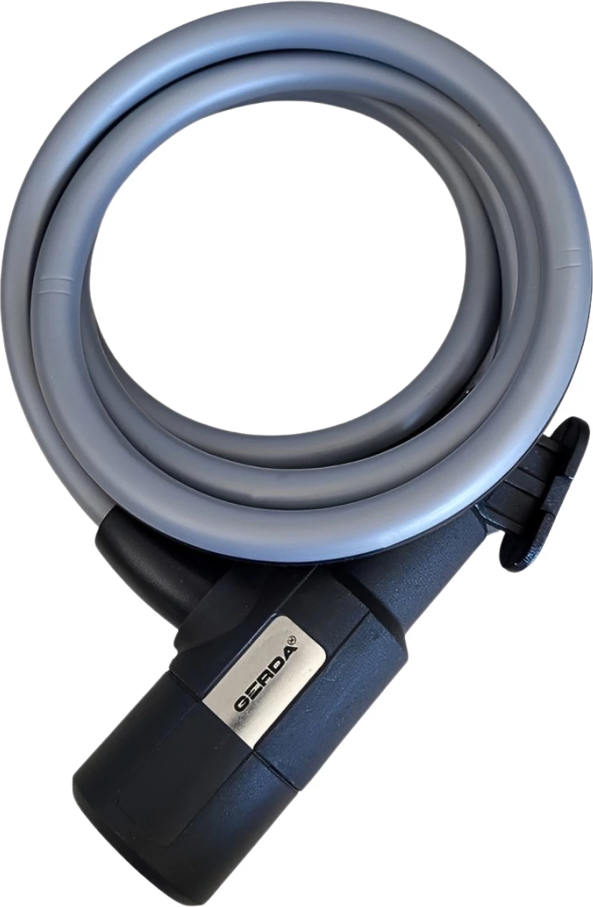 Kleščasto ključavnica za kolo Gerda, siva-črna