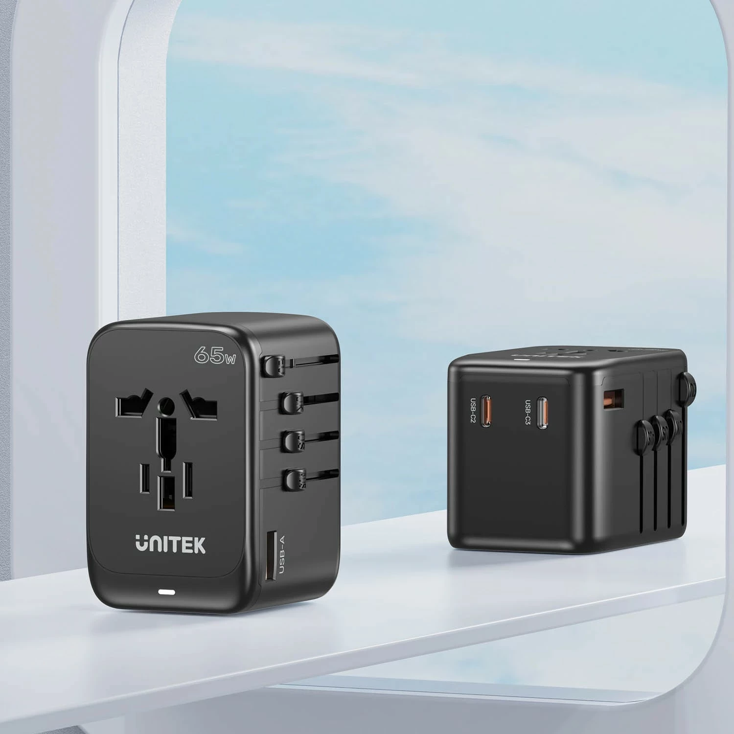 Potovalni polnilnik 65 W Unitek