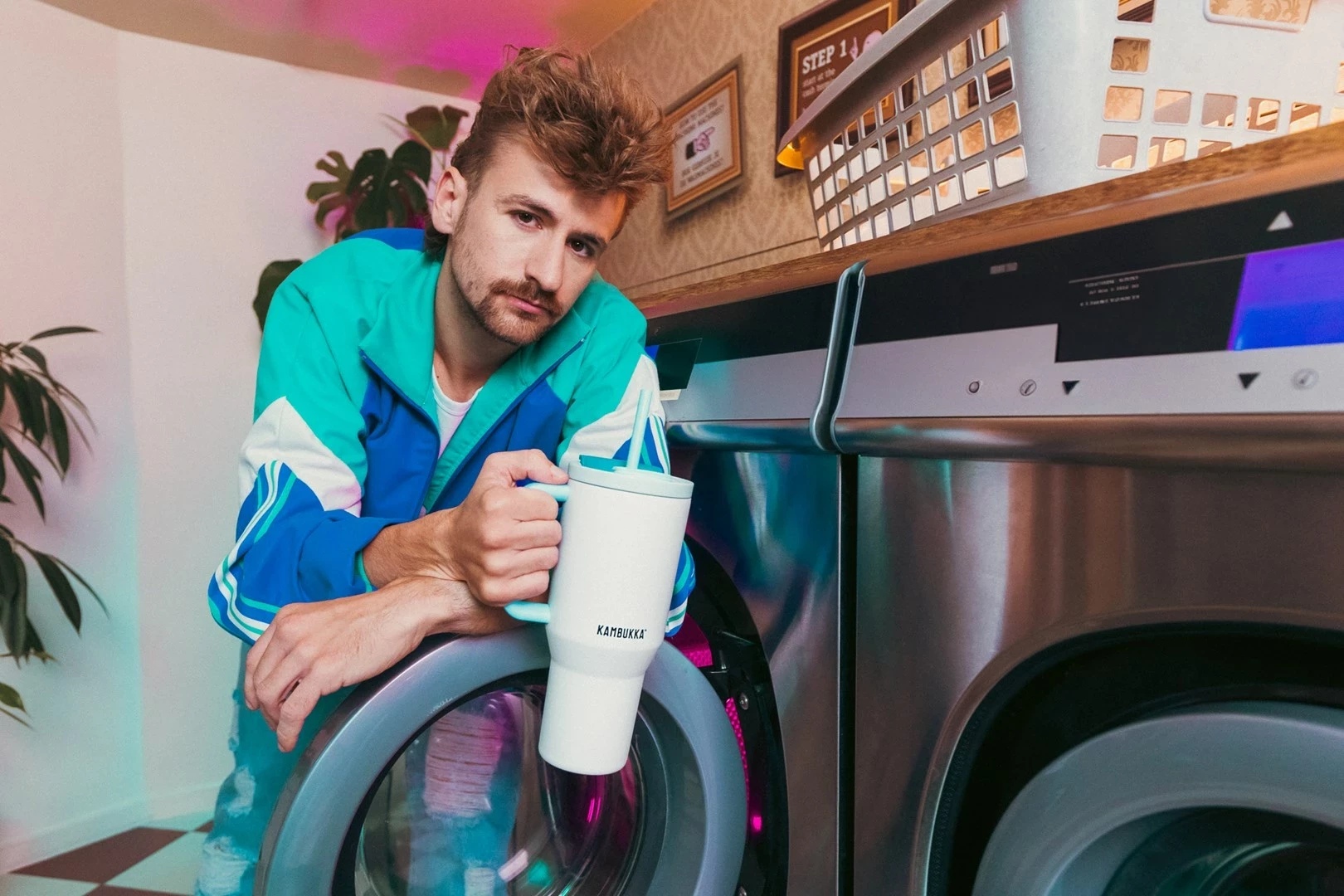 Termos Kambukka Rio Tumbler 950 ml, Frosty Coconut, moder