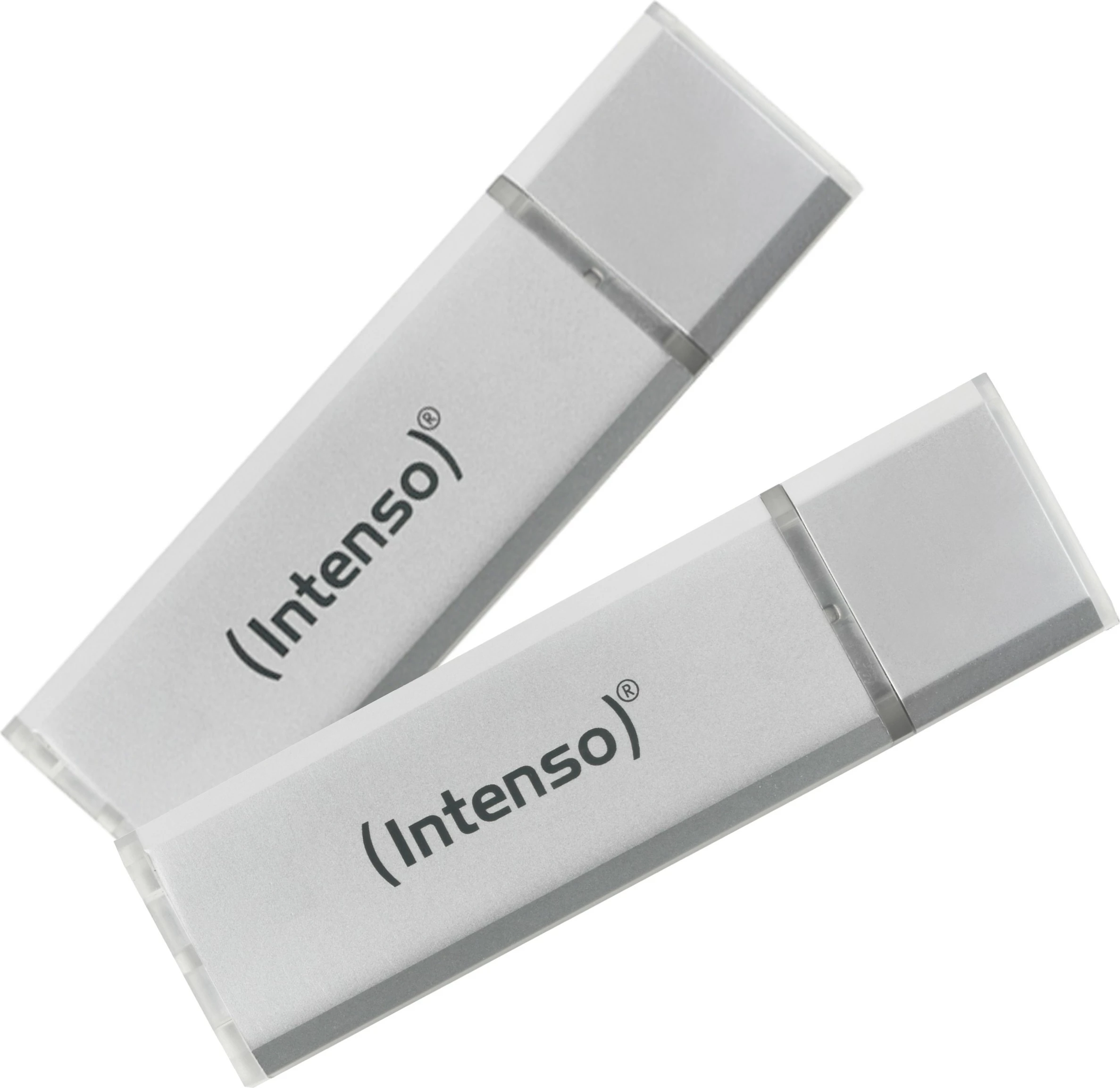USB ključek Intenso Ultra Line 2x32GB, USB 3.2, srebrn