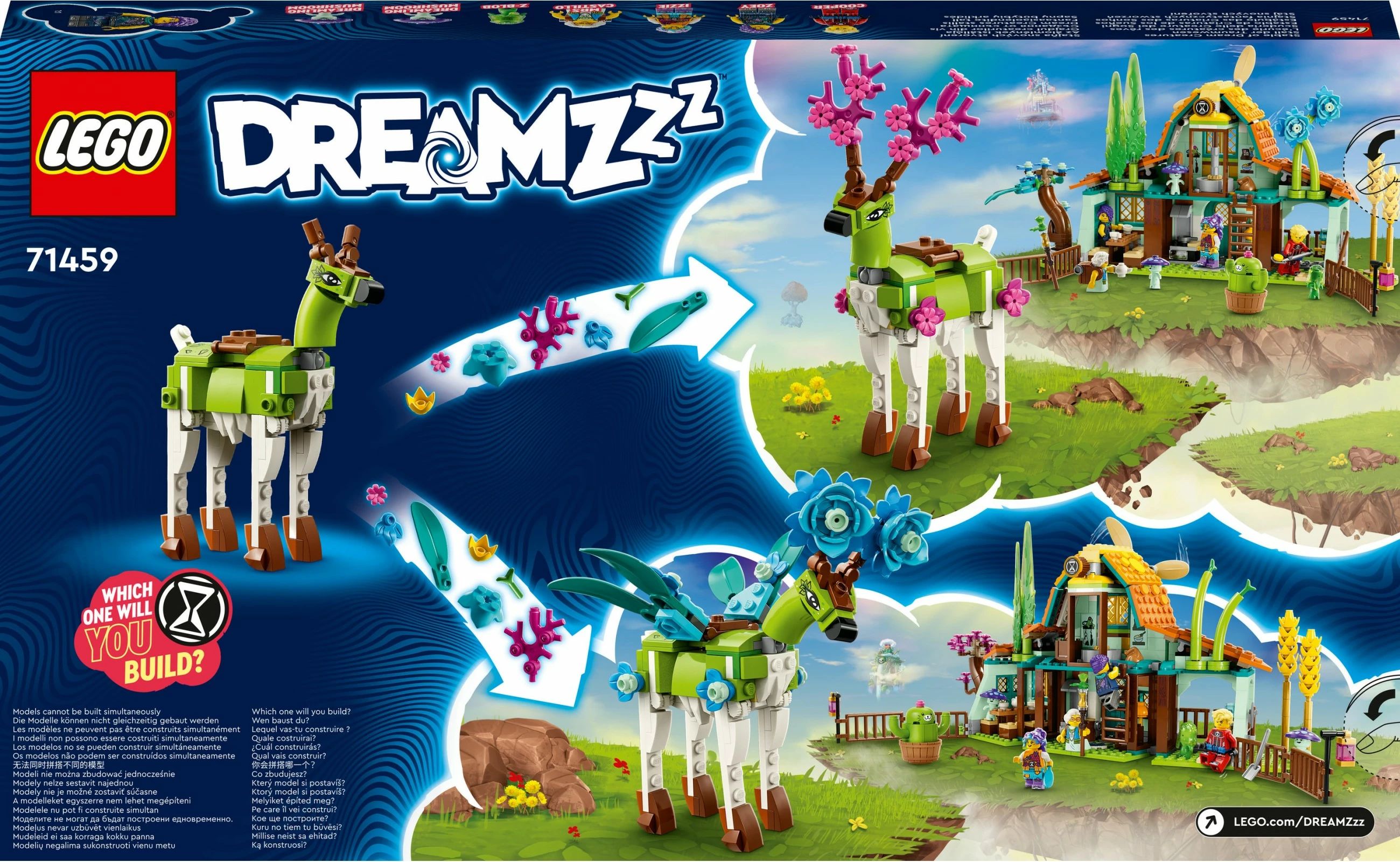 Set gradnje Stable of Dream Creatures, LEGO, 681 kosov, večbarven