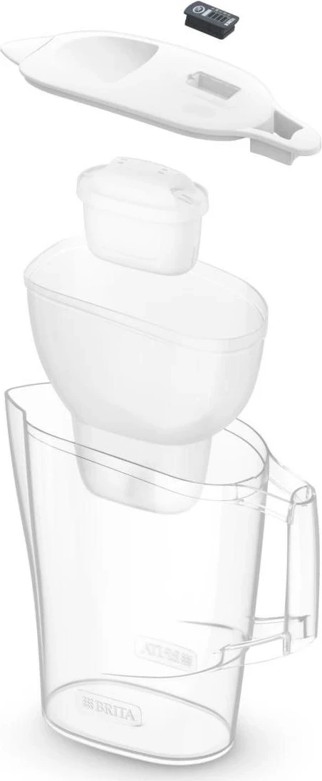 Filtrirna posoda za vodo Aluna z 1 filtrom MAXTRA PRO Pure Performance, Brita, bela