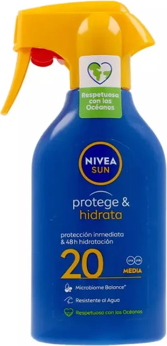 Zaščitni in vlažilni sprej za sončenje NIVEA Sun Protect & Hydrate SPF20, 270 ml