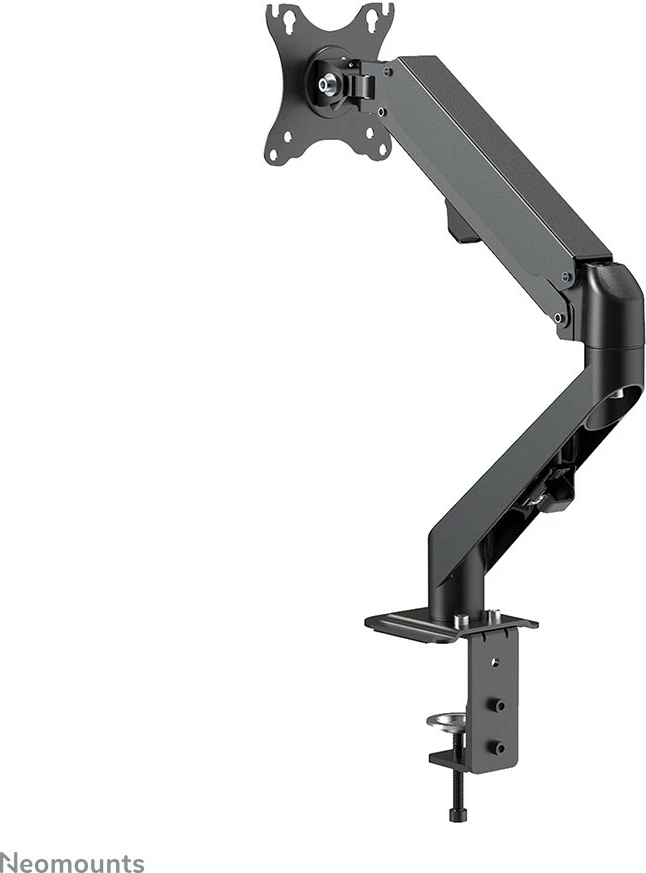 Nastavljiv kroglični nosilec za monitor z gasnim vzmetjo Neomounts DS70-700BL1, 17–27 inčev, s sponko, črn Nastavljiv kroglični nosilec za monitor z gasnim vzmetjo Neomounts DS70-700BL1, 17–27 inčev, s sponko, črn