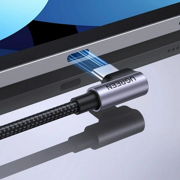 USB-C kabel 0,5 m, 60 W, siv UGREEN 50122B USB-C kabel 0,5 m, 60 W, siv UGREEN 50122B