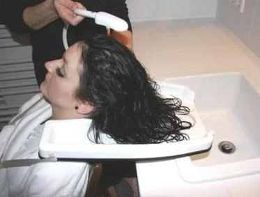 Pladenj za pranje las SUNDO, bel