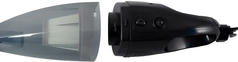 Sesalnik 2in1 TWINN brez kabla in vrečke ELDOM OC600, HEPA, črn