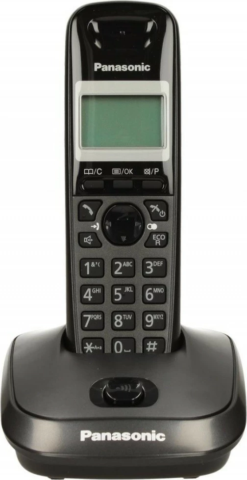 Brezžični telefon Panasonic KX-TG2511PDT, DECT, črn