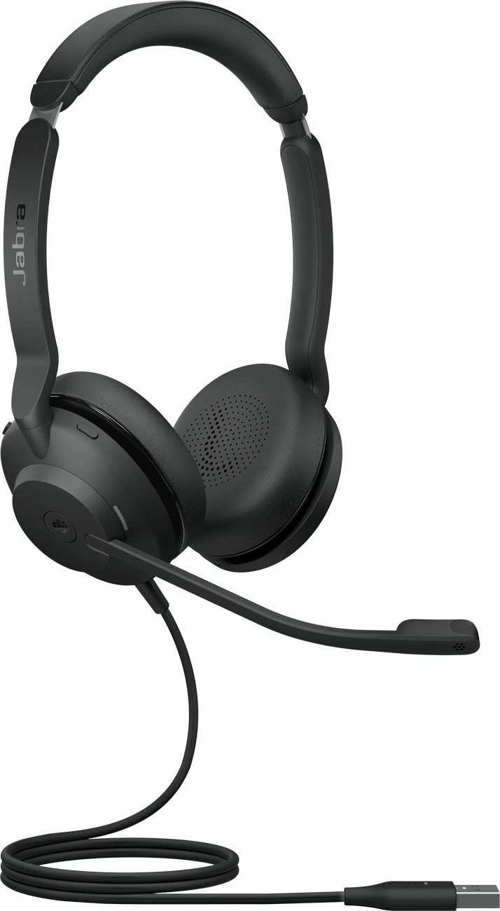 Slušalke za pisarno/klicni center Jabra Evolve2 30 SE, USB-A, MS Stereo, žične, 20 - 20000 Hz, 125 g, črne