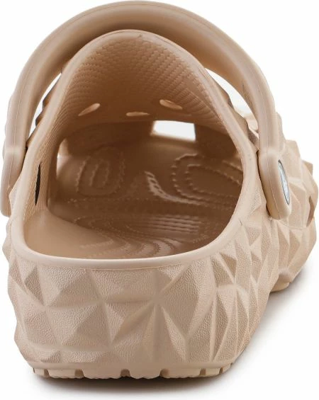 Klasike geometrijske natikače Crocs Classic Geometric, krem, moški in ženske