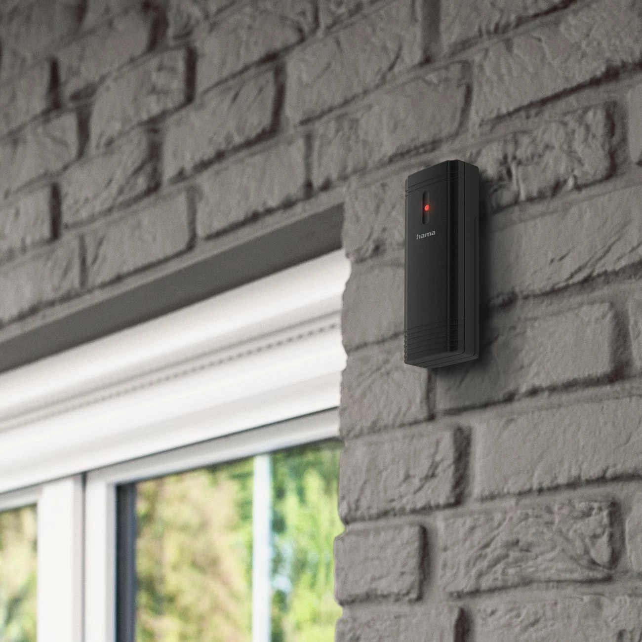 Vremenska postaja z barvnim zaslonom Hama Color Edge, črna