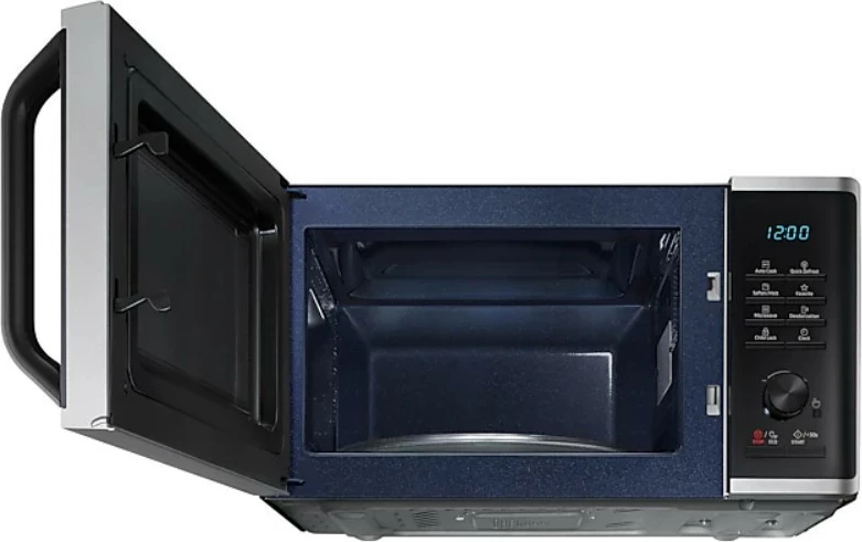 Mikrovalovna pečica, Samsung MS23K3515AS/E2, 23 L, črno/srebrna Mikrovalovna pečica, Samsung MS23K3515AS/E2, 23 L, črno/srebrna