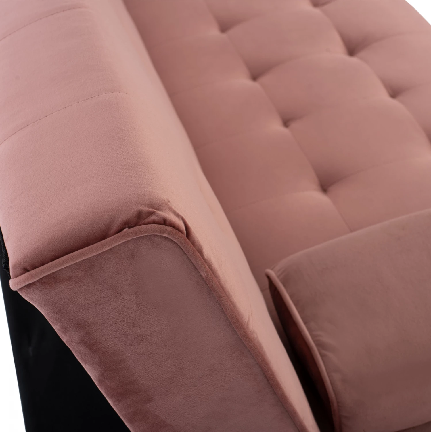 Sedežna garnitura WANDA FH3149.12 s prašno roza žametom 188X83X83Y cm