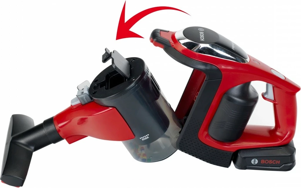 Igrača sesalnik Bosch Unlimited, za otroke, rdeče/črno/srebrno