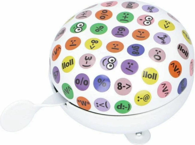 Zvonec za otroško kolo Dunlop, večbarven