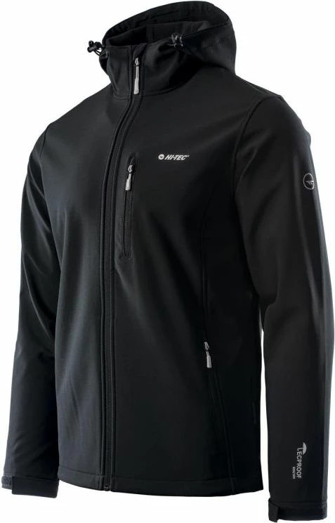 Jakna za moške Hi-Tec Caen, črna