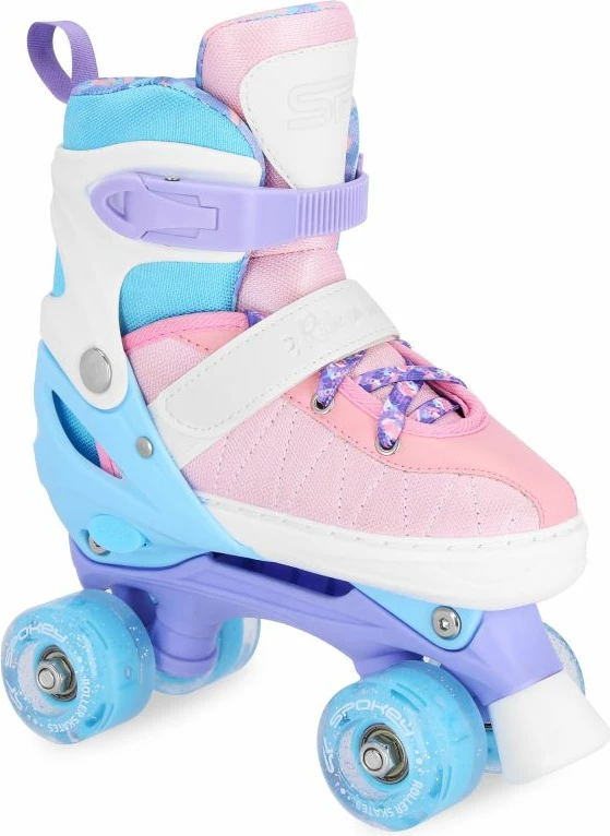Rolke za dekleta Spokey BUFF PRO, velikost 38-41, rožnata