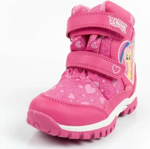 Zimski škornji za otroke Inny, rožnati Zimski škornji za otroke Inny, rožnati