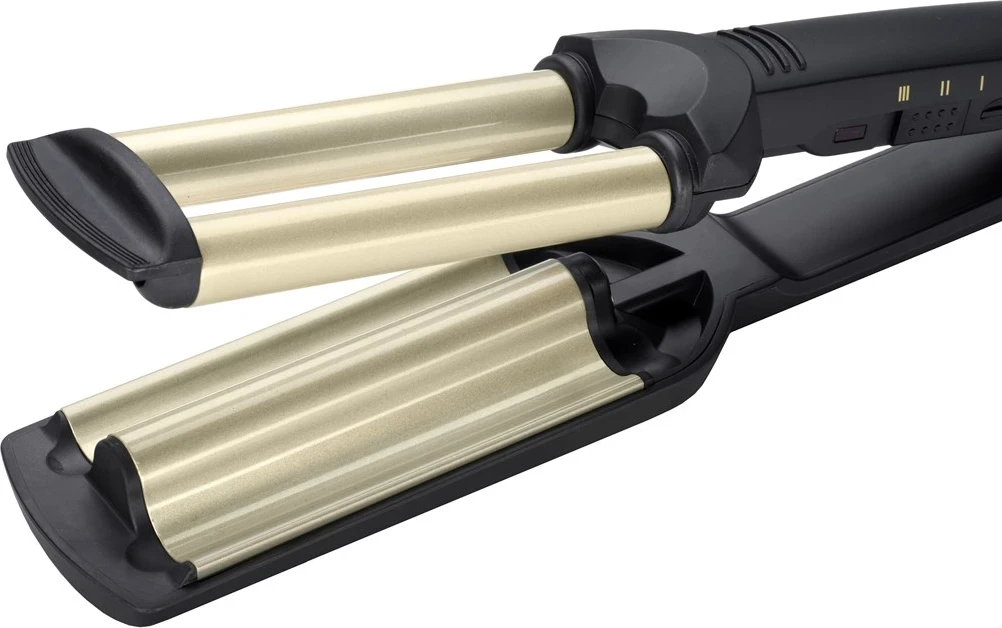 Kodralnik za valove BaByliss C260E, črn in srebrn