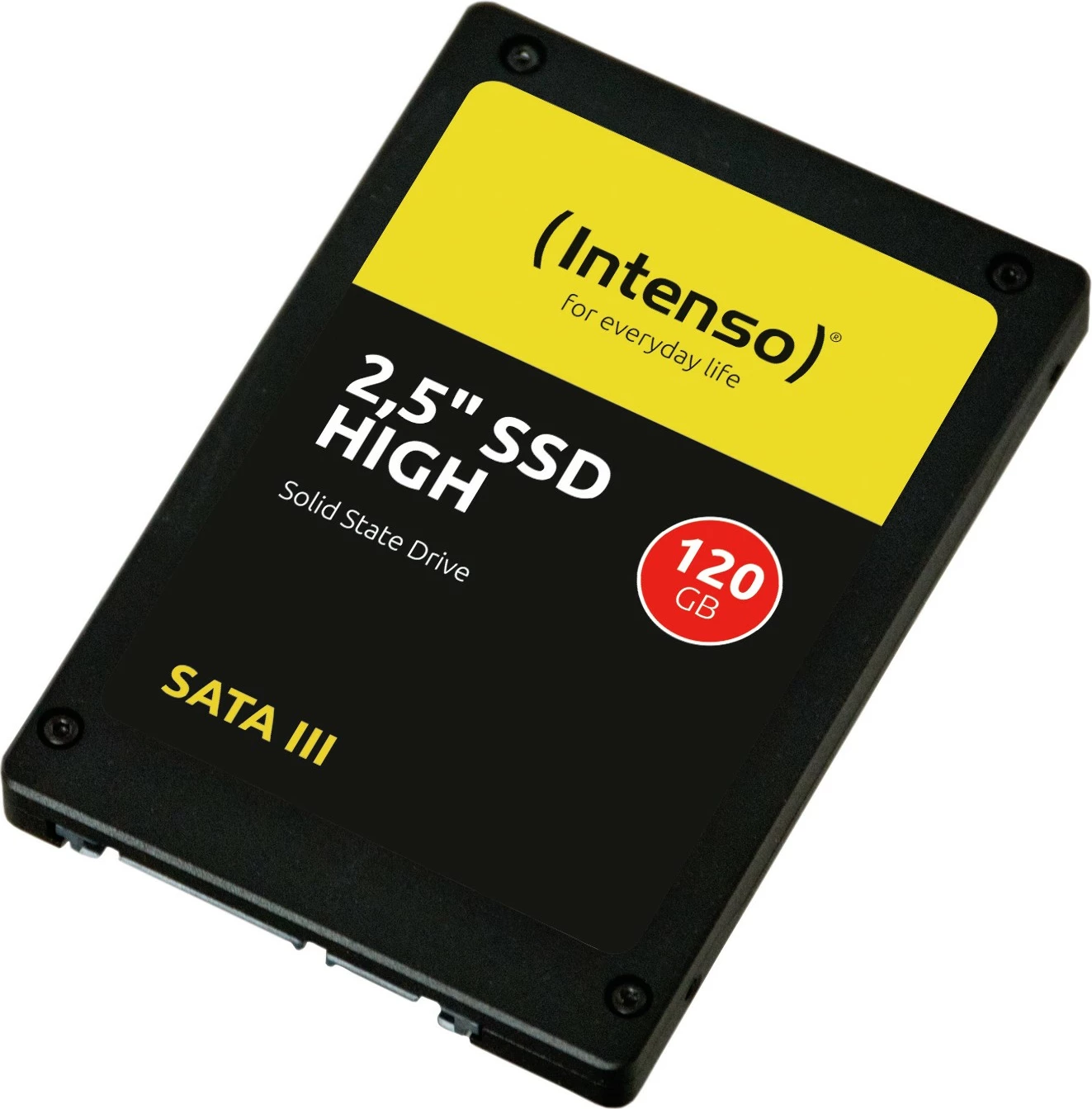 SSD Intenso High 120 GB 2,5" 520 MB/s 6 Gbit/s črn