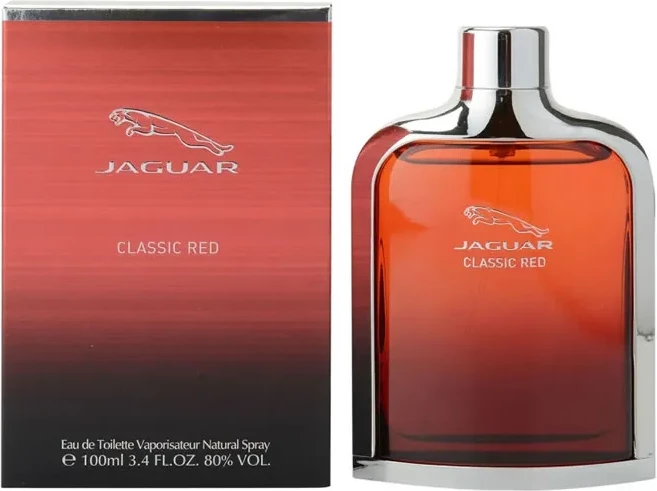 Eau de Toilette za moške Jaguar Classic Red, 100ml