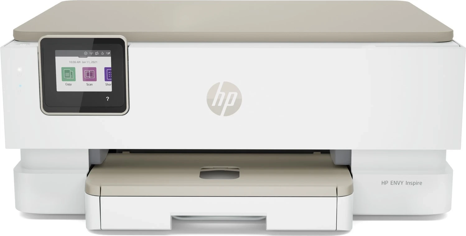 Večfunkcijski tiskalnik HP Envy Inspire, AirPrint, Wi-Fi, Instant Ink HP, bel