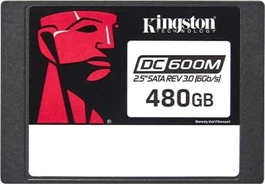 SSD 2,5" 480 GB Kingston Technology DC600M, serial ATA III 3D