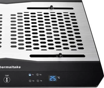 Hladenja za prenosnik Thermaltake CL-N002-PL12BL-A, 1300 RPM, črn