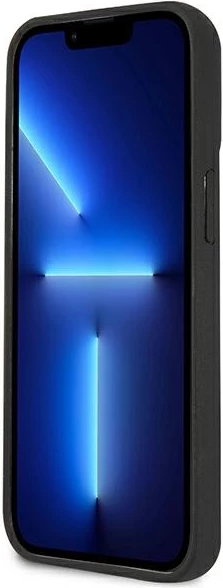 Ovitek za telefon 3D Rubber Ikonik Karl Lagerfeld za iPhone 13/13 Pro, 6,1", črn