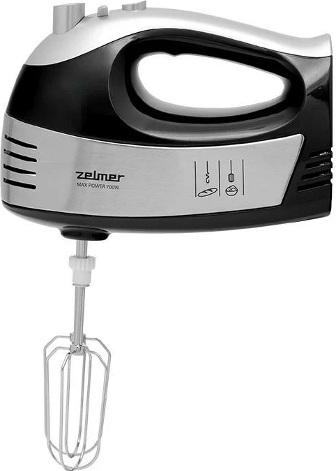 Ročni mikser, 700 W, 5 hitrosti, črno-srebrn Zelmer ZHM2453BS
