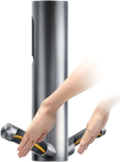 Sušilnik za roke Airblade 9KJ, Dyson, nerjaveče jeklo