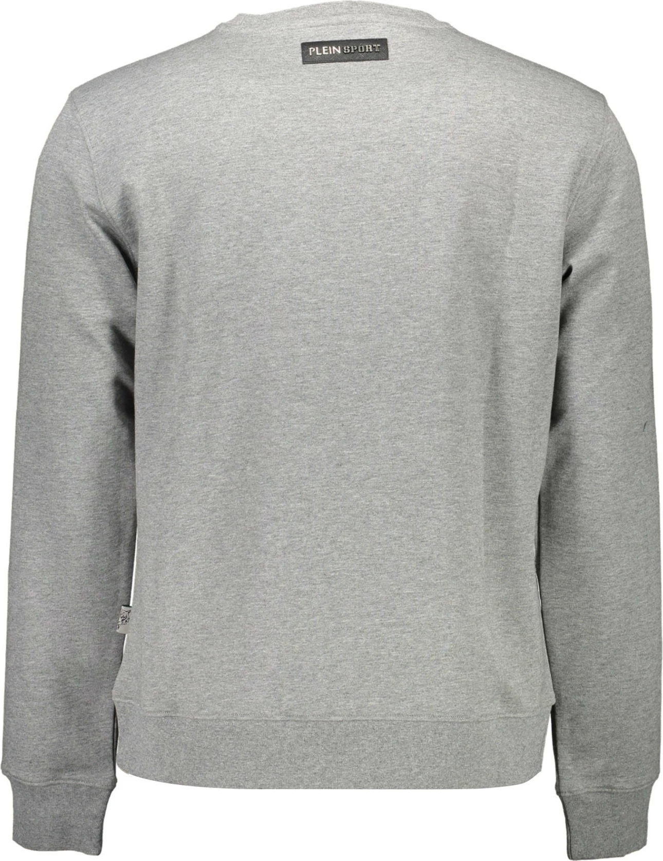 Pulover brez zadrge za moške, PLEIN SPORT, siv