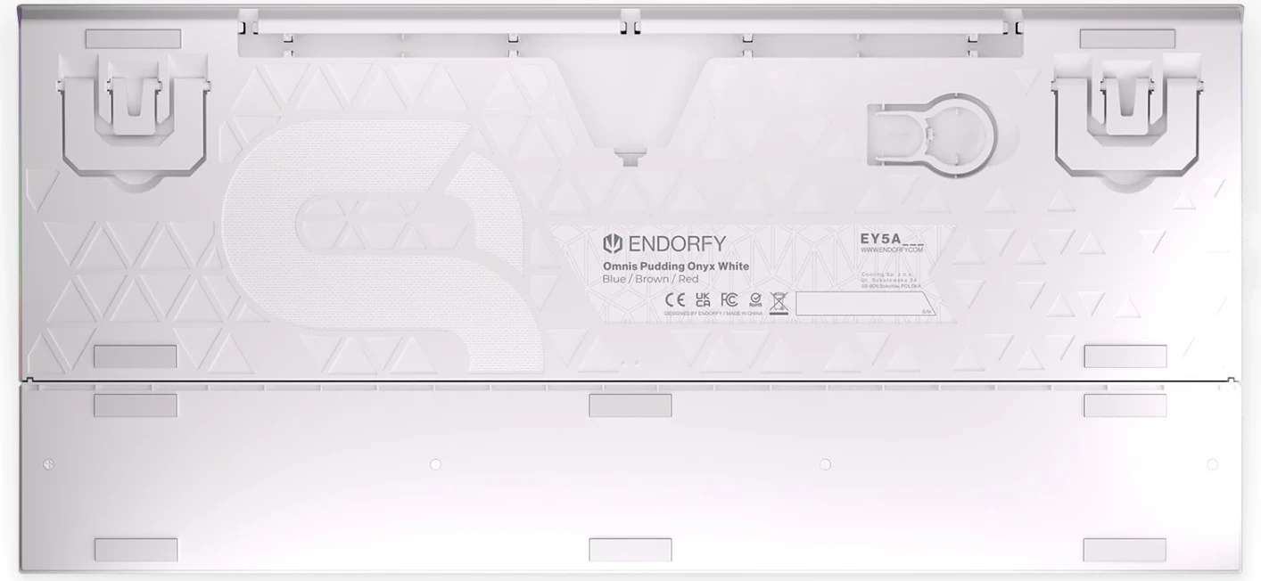 Mehanska igralna tipkovnica Endorfy All, bela