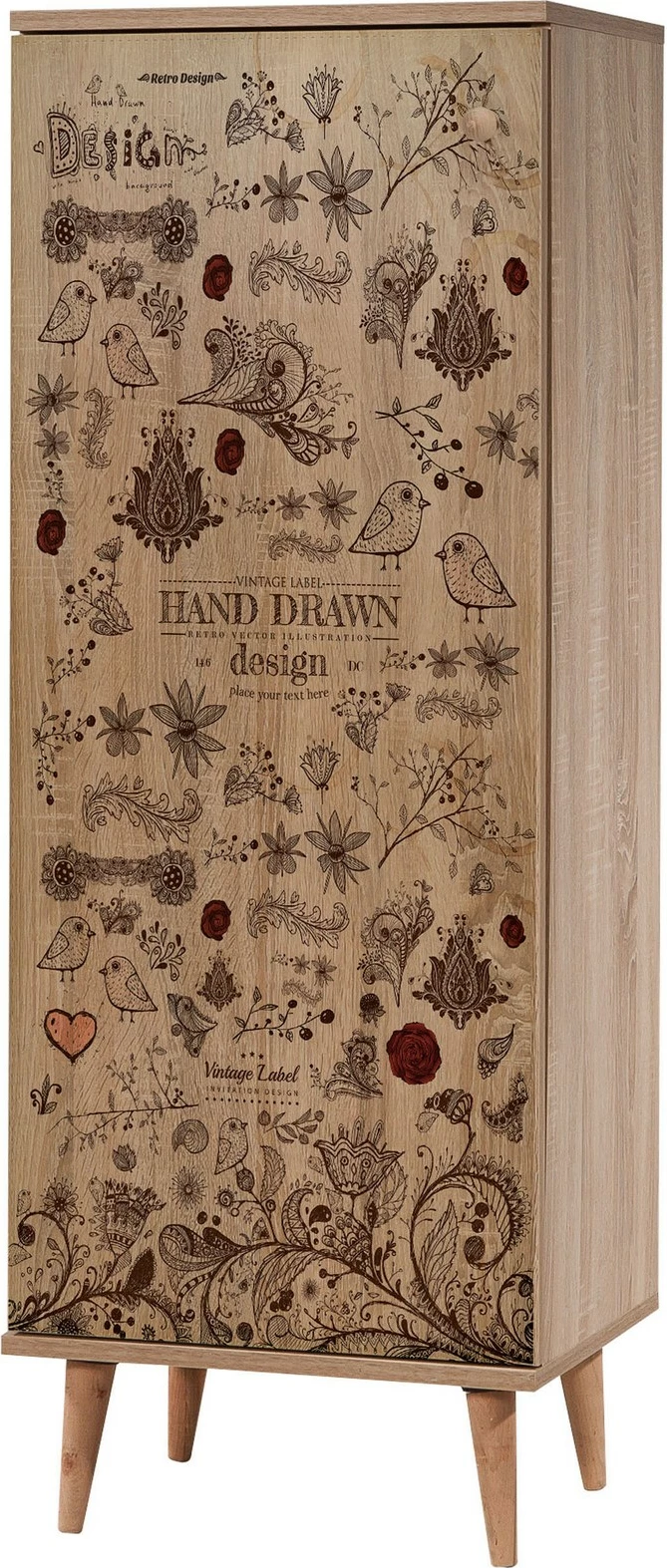 Komplet pohištva za hodnik Sonomo & Stone, Skye Decor, Filinta - 731 - 0900