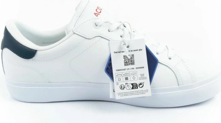 Bele atlete Lacoste Powercourt 125 1 SMA, moške