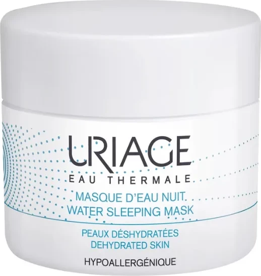 Nočna vlažilna maska za obraz Uriage Water Sleeping Mask, unisex, 50 ml