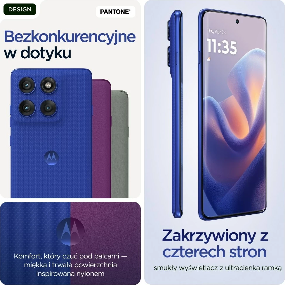 Pametni telefon Motorola edge 60 pro, 6.67", 12 GB RAM, 512 GB, moder